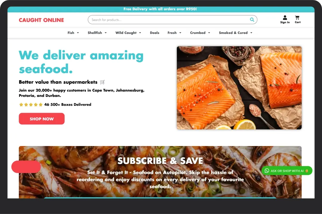 Integrated Next.js & 3rd party tools with Shopify